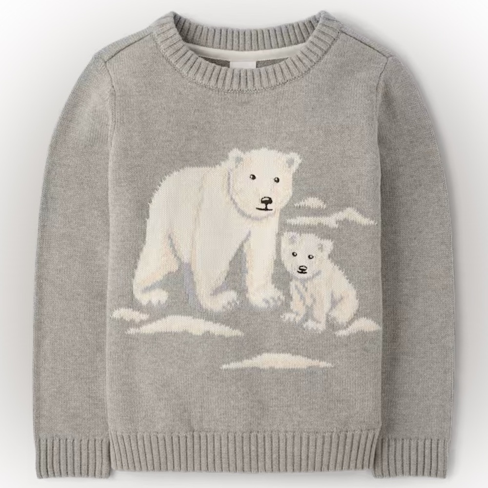 NWTS GYMBOREE POLAR BEAR SWEATER (2T)